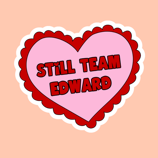 Team Edward - Vinyl Sticker