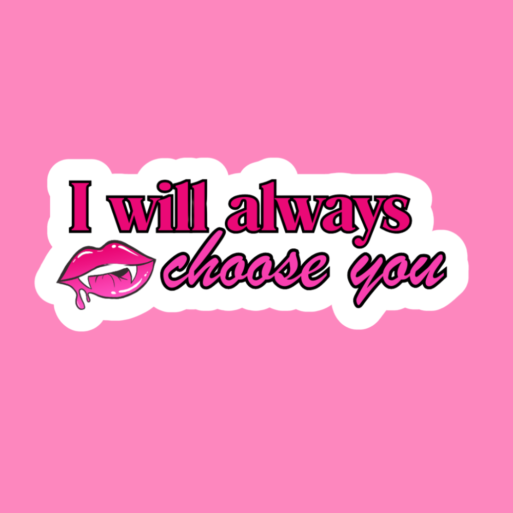 Damon Quote - Vinyl Sticker