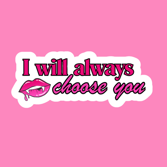 Damon Quote - Vinyl Sticker