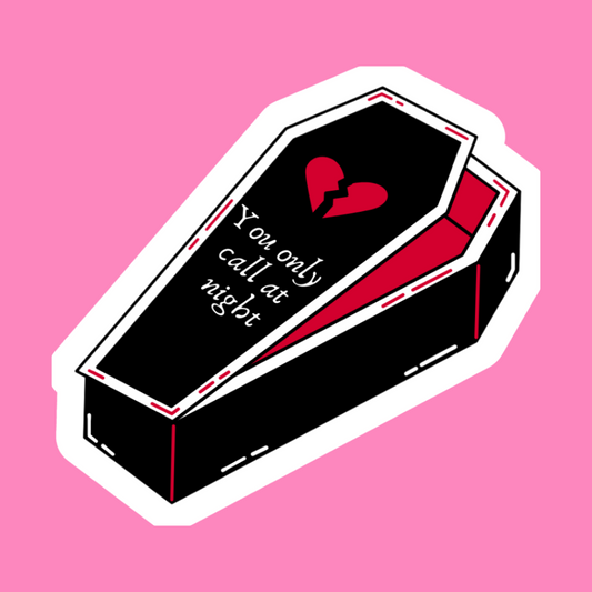 Call at night - Vinyl Sticker