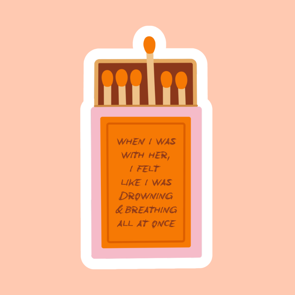 Breathing & drowning - Vinyl Sticker