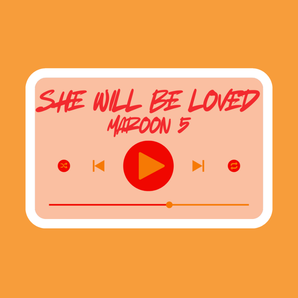 She will be loved - Vinyl Sticker