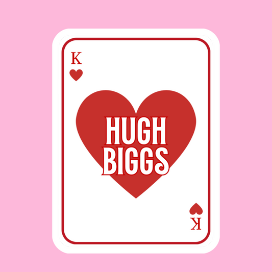 Hugh - Vinyl Sticker
