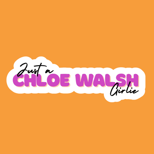 Chloe Walsh Girlie - Vinyl Sticker