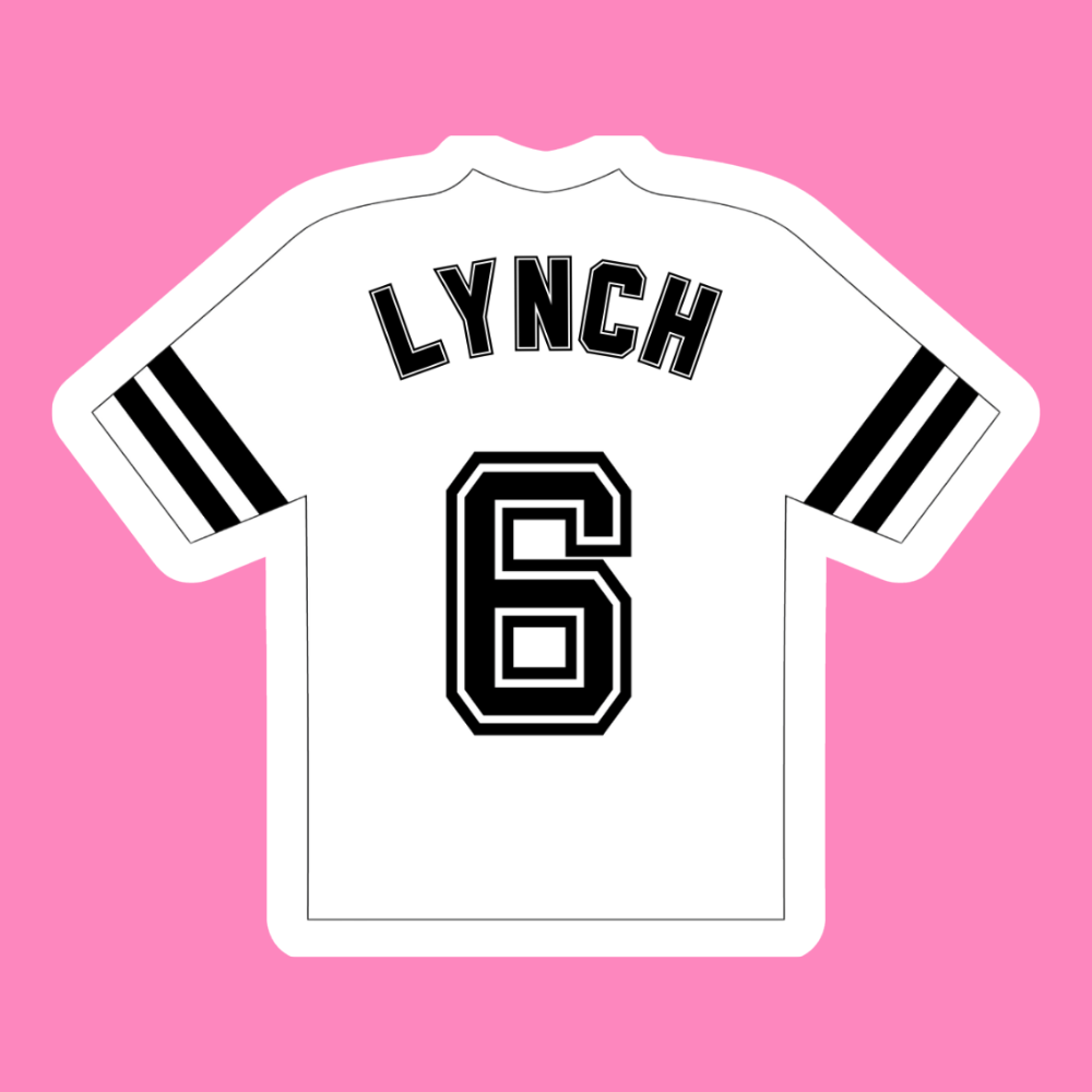 Lynch Jersey - Vinyl Sticker
