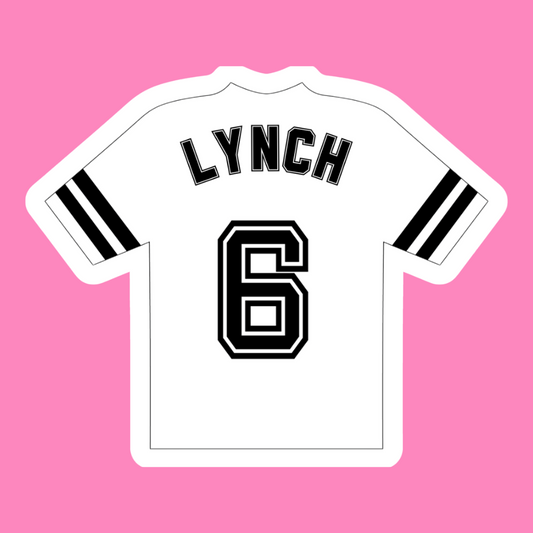 Lynch Jersey - Vinyl Sticker
