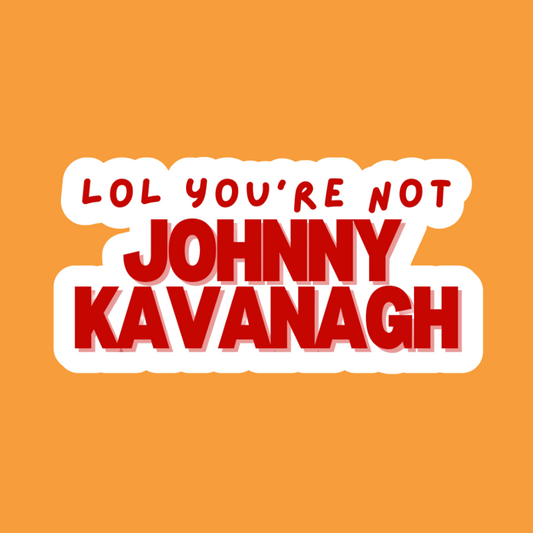 Lol you’re not Johnny - Vinyl Sticker