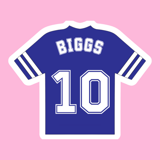 Biggs Jersey - Vinyl Sticker