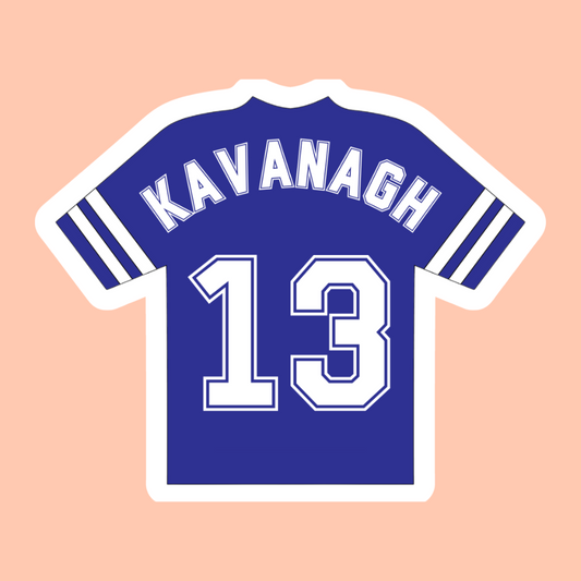 Kavanagh Jersey - Vinyl Sticker