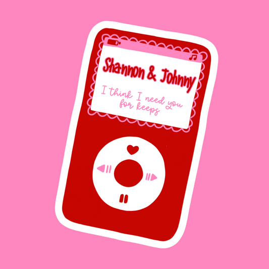 For keeps - Vinyl Sticker