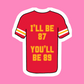 87 + 89 - Vinyl Sticker