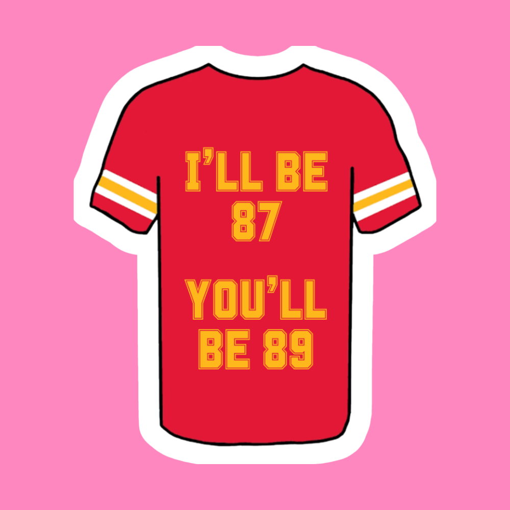 87 + 89 - Vinyl Sticker