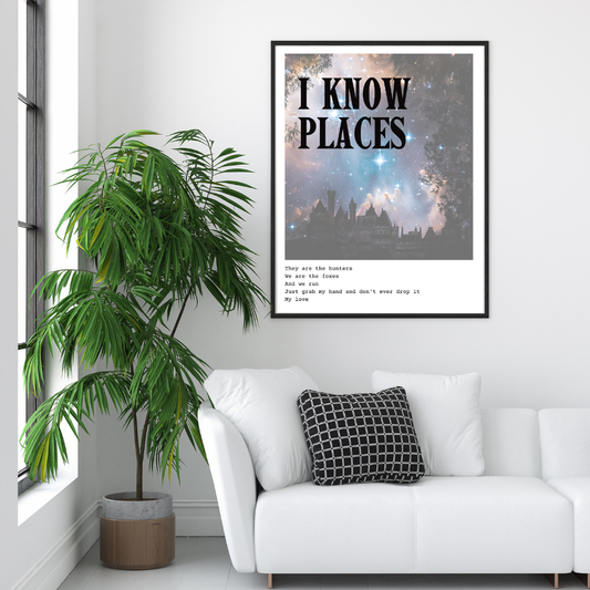 I Know Places - Digital Print