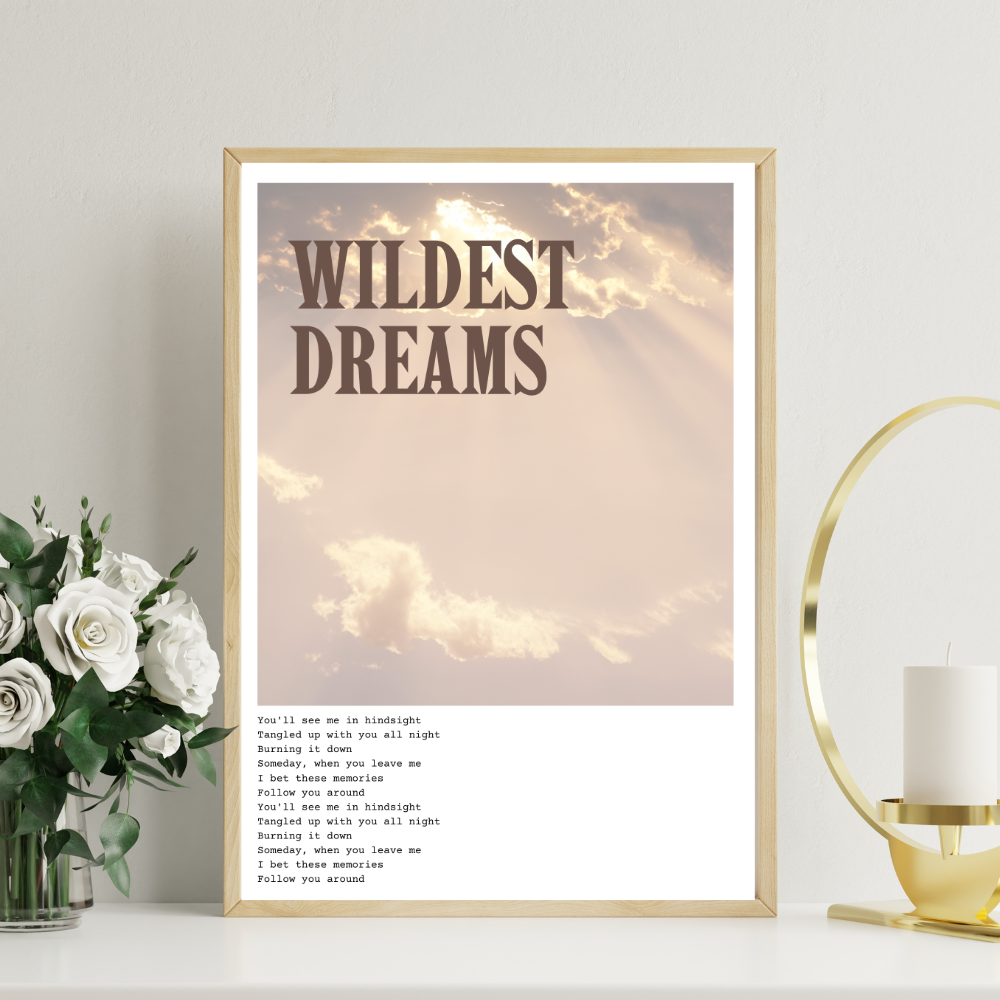 Wildest Dreams - Digital Print