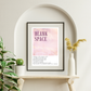 Blank Space - Digital Print