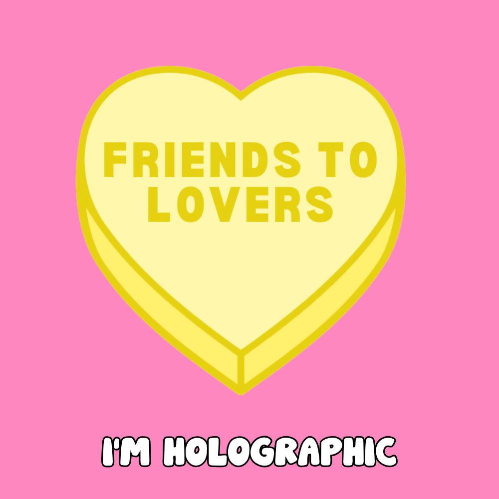 Friends to lovers - Vinyl Sticker