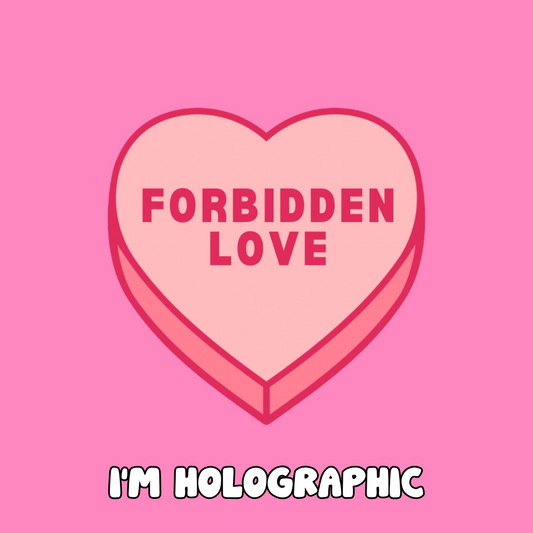 Forbidden love - Vinyl Sticker