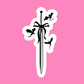 Girlie sword - Vinyl Sticker