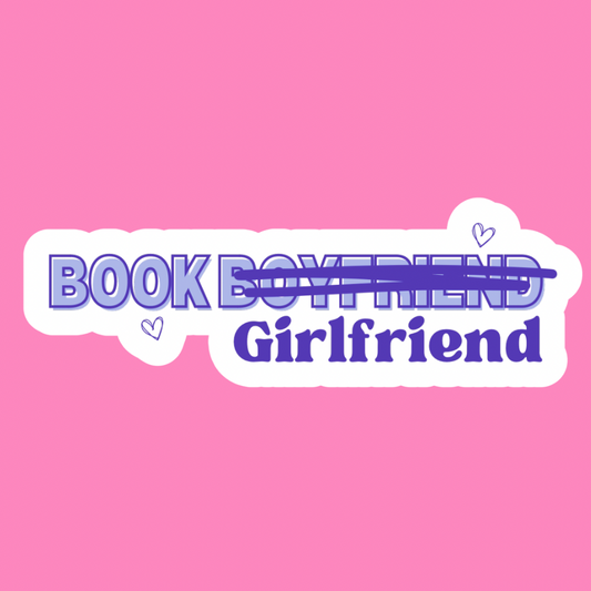 Book Girlfriend - Vinyl Sticker