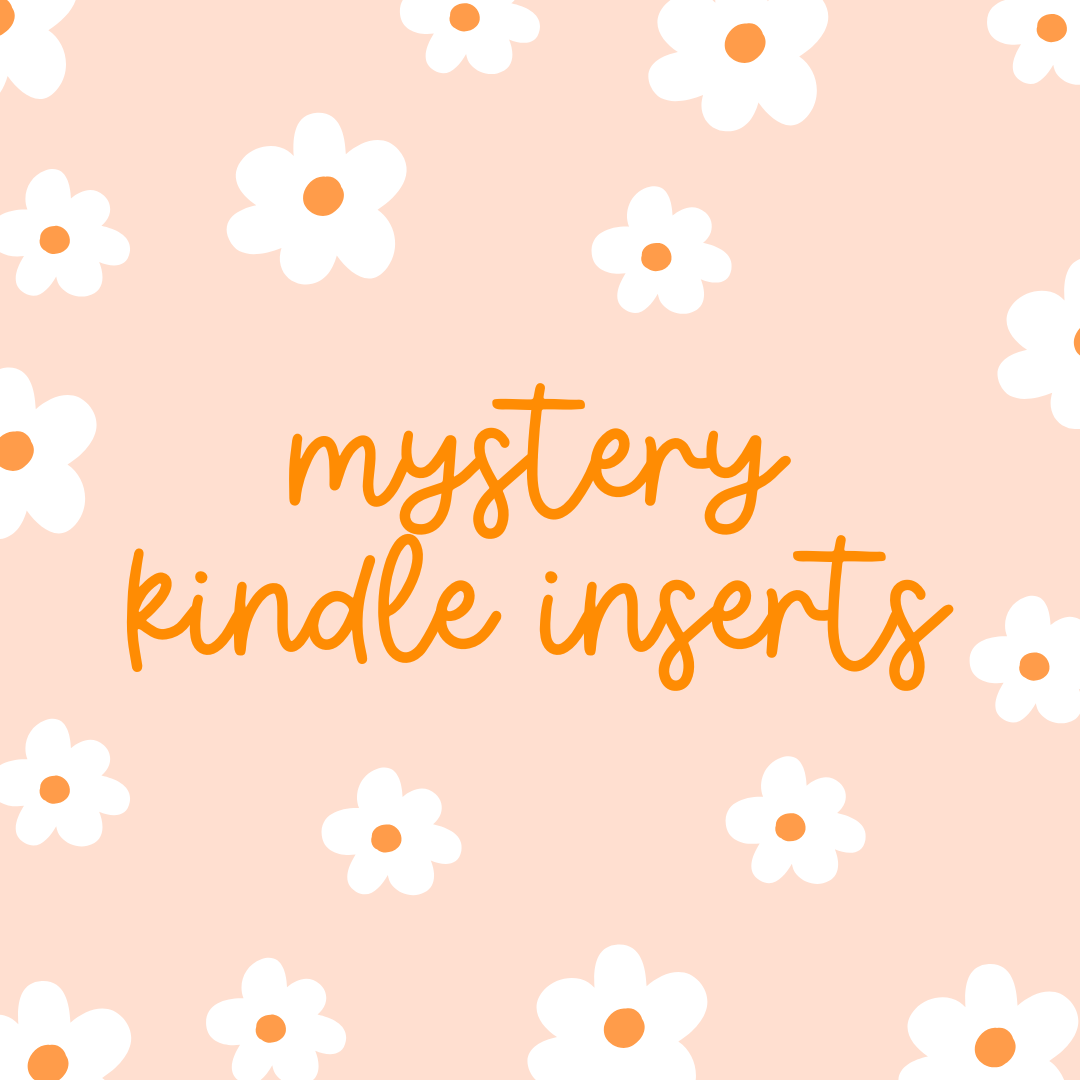 Mystery Kindle Insert Pack (2 Inserts)