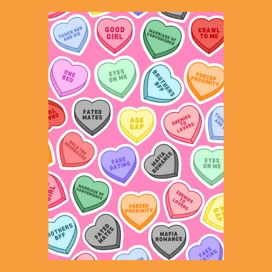 Trope Candy Hearts - Kindle Insert